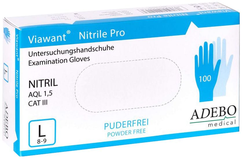 Handschuhe Einweg Nitril ungepudert