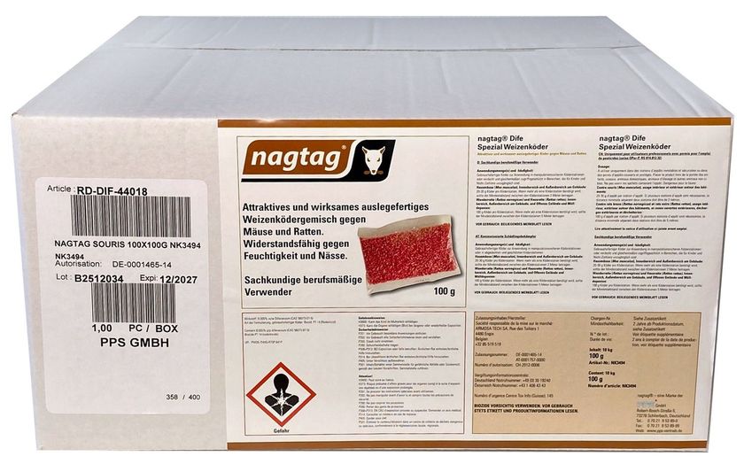 nagtag® Dife Spezial Weizenköder 100g