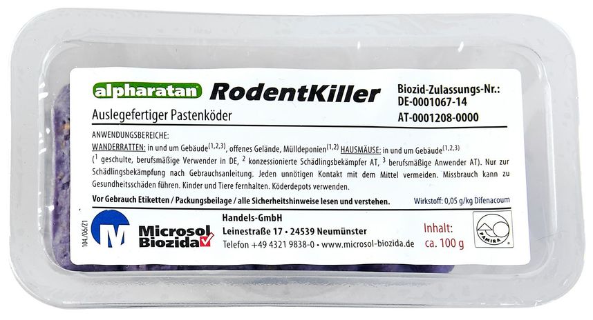 alpharatan®-RodentKiller 100 g