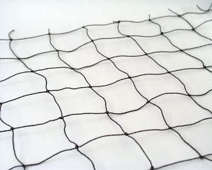 Netz schwarz PE 50 x 50 mm