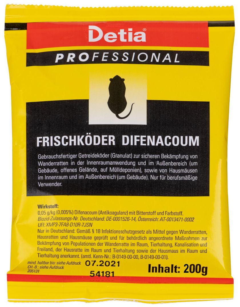 Frischköder Difenacoum 50 x 200 g