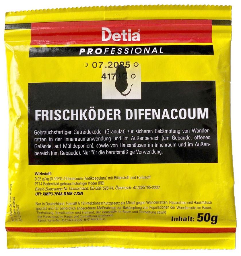 Frischköder Difenacoum 200 x 50 g